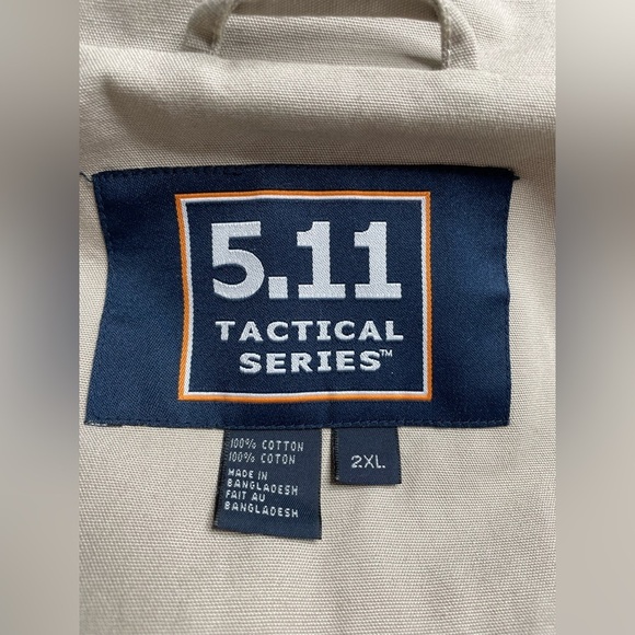 5.11 Tactical Tan Jacket - Picture 7 of 15